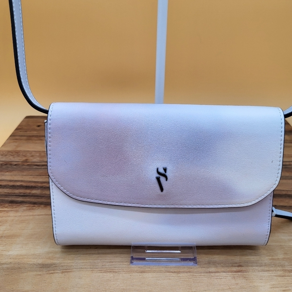 Simply Vera Vera Wang Cute Crossbody Bag, Purple & White Swirl Color, NWOT